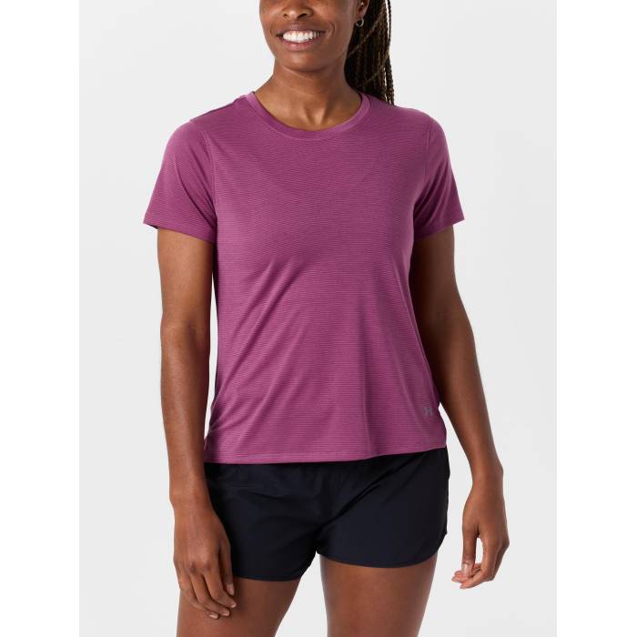 アンダーアーマー Under Armour 【 Women's Launch Short Sleeve Women Fuchsia Dusk 】 レディース Sleeve スリーブ レディース