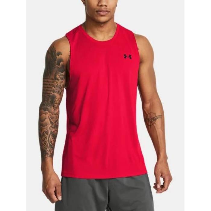 アンダーアーマー Under Armour 【 Men's Tech Tank Men Red 】 メンズ テック タンクトップ メンズ Red 赤・レッド|スニケス
