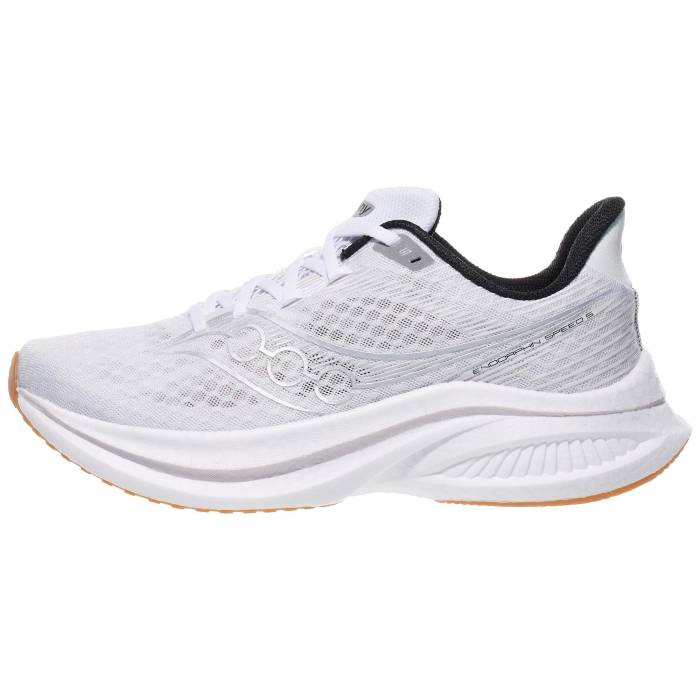 サッカニー Saucony 【 Endorphin Speed 5 Men White/Gum 】 Speed スピード メンズ 白色 ホワイト｜スニケス