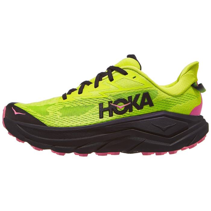 【★百貨店SALE★6/11真夜中2時迄】Hoka 【 Challenger 8 Men Neon Hoka Citrus/Black 】 メンズ 黒いこと 黒いこと