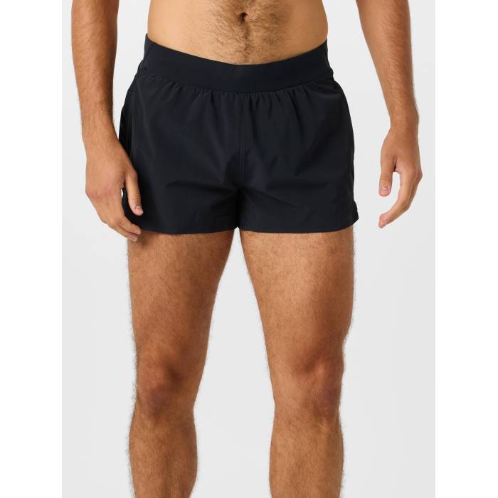 Rabbit 【 Men\u0027s Fkt 3\" Short Men Black 】 メンズ メンズ 黒いこと 黒いこと"