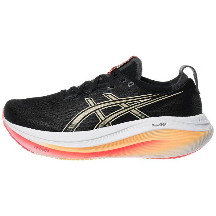 【★百貨店SALE★6/11十二時2時迄】アシックス Asics 【 Gel Nimbus 27 Men Black/Khaki 】 メンズ 黒いこと 黒いこと カーキ