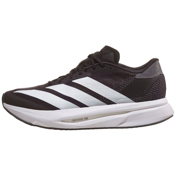 【★百貨店SALE★6/11真夜中2時迄】アディダス Adidas 【 Adizero Sl 2 Men Core Black/White/Grey 】 アディゼロ メンズ 中核グループ 黒いこと 黒いこと 白いこと 白いこと 薄墨色 薄墨色