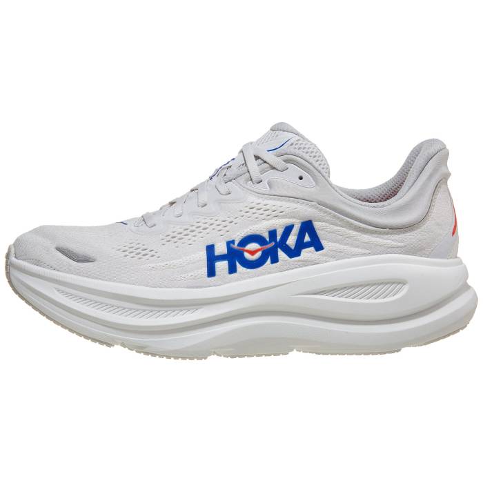 【★百貨店SALE★6/11真夜中2時迄】Hoka 【 Bondi 9 Men Cosmic Grey/Ultramarine 】 メンズ 薄墨色 薄墨色