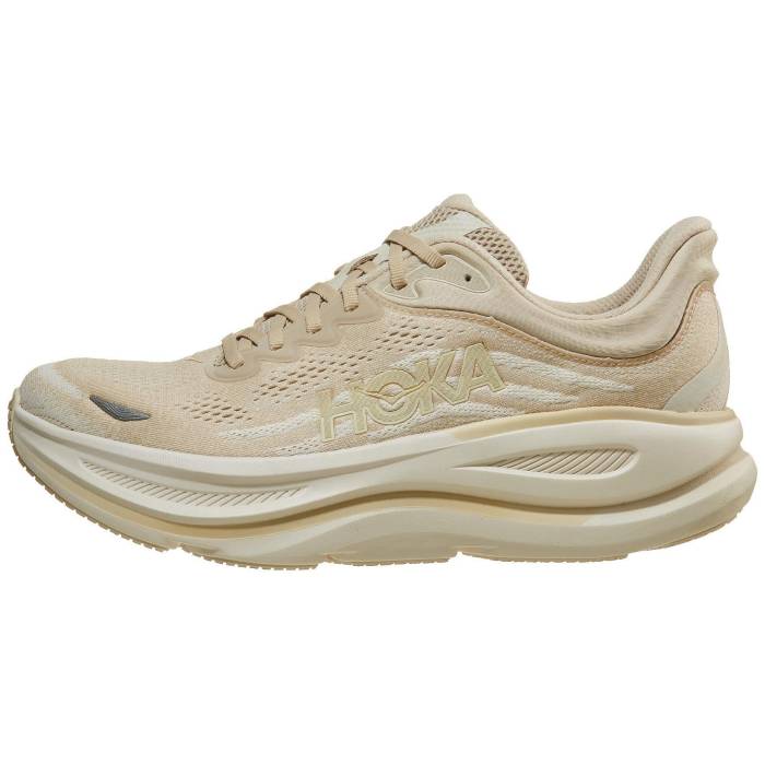 【★百貨店SALE★6/11真夜中2時迄】Hoka 【 Bondi 9 Men Oatmeal/Oat Milk 】 メンズ