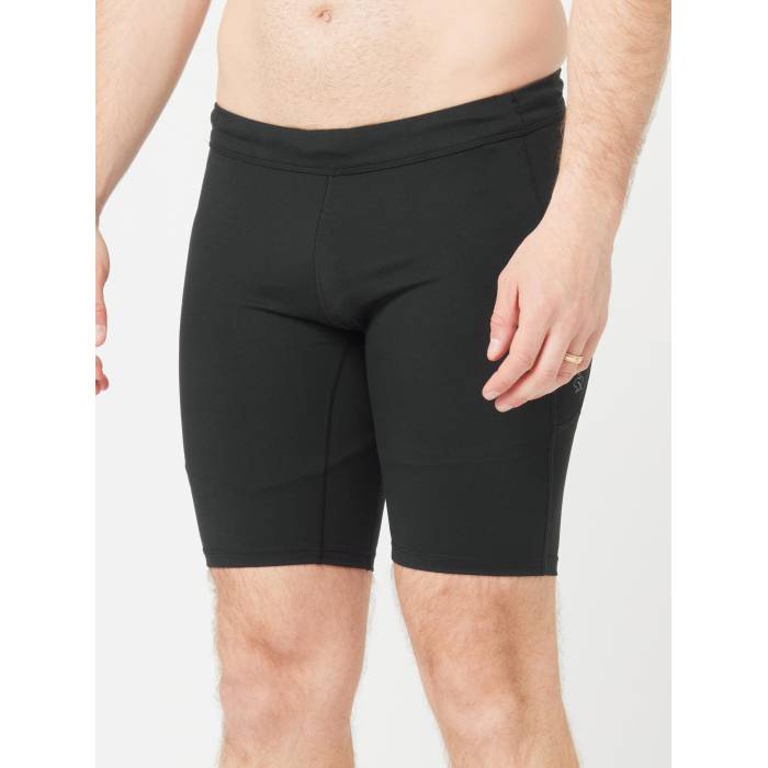 【★百貨店SALE★6/11十二時2時迄】Rabbit 【 Men\u0027s Speedsters Half Tight With Brief Men Black 】 メンズ 二分の一 メンズ 黒いこと 黒いこと