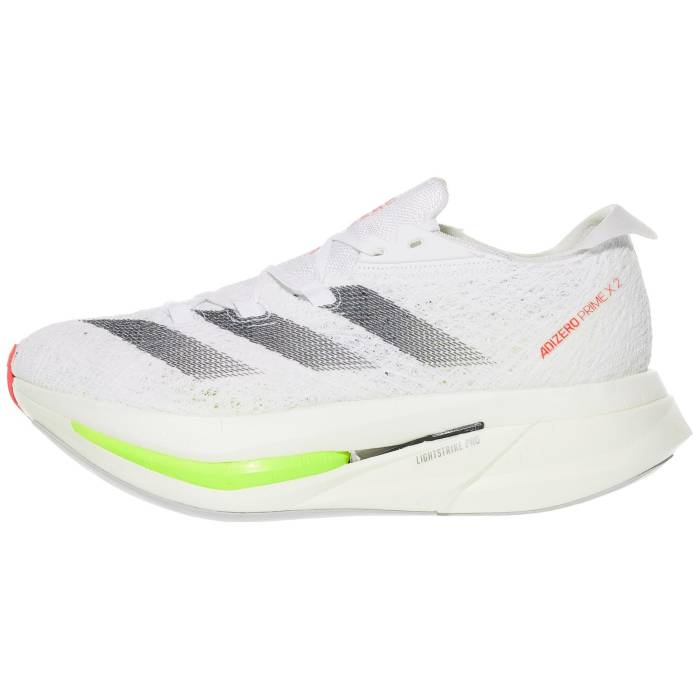 【★百貨店SALE★6/11真夜中2時迄】アディダス Adidas 【 Adizero Prime X 2 Strung Unisex White/Blk 】 アディゼロ ユニ一発やる 白いこと 白いこと