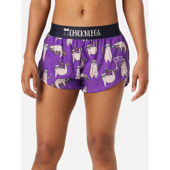Chicknlegs 【 Women's Sloths 1.5" Split Shorts Women Sloths 】 レディース ショーツ レディース|スニケス