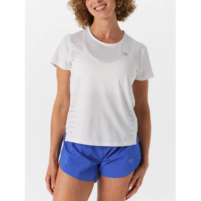 Rabbit 【 Women's Race Pace Short Sleeve Tee Women White 】 レディース Sleeve スリーブ Tシャツ レディース 白色 ホワイト|スニケス