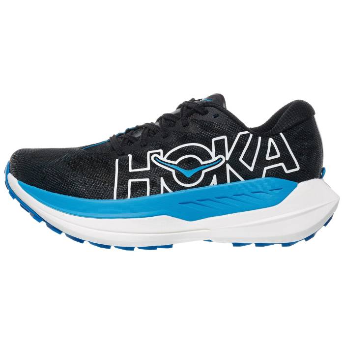 Hoka 【 Rocket X Trail Women Black/Skyward Blue 】 レディース 黒いこと 黒いこと 青み 青色