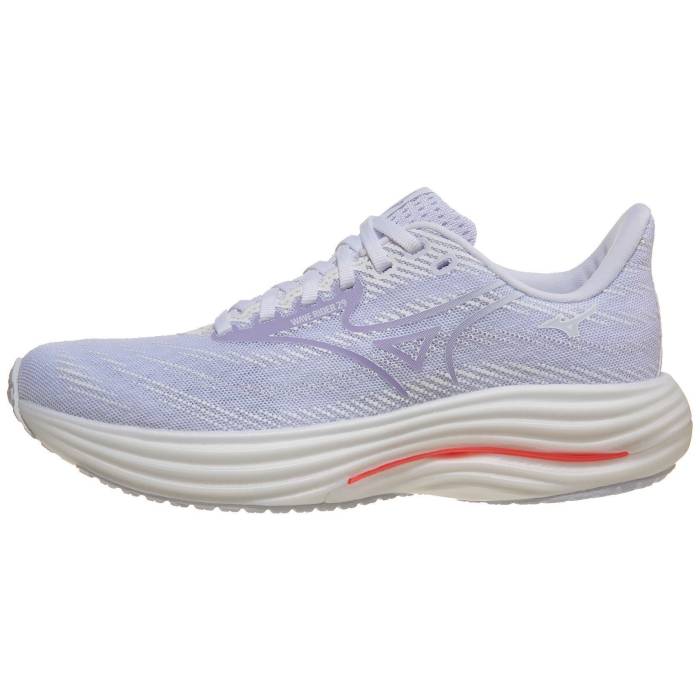 【★百貨店SALE★6/11真夜中2時迄】ミズノ Mizuno 【 Wave Rider 29 Women White/Icelandic Blue 】 Wave ウェーブ・ウェイブ レディース 白いこと 白いこと 青碧 青碧