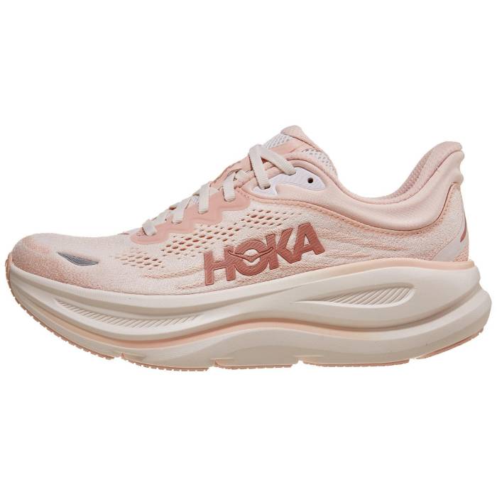 Hoka 【 Bondi 9 Women Rose Latte/Rose Cream 】 レディース Rose ローズ クリーム