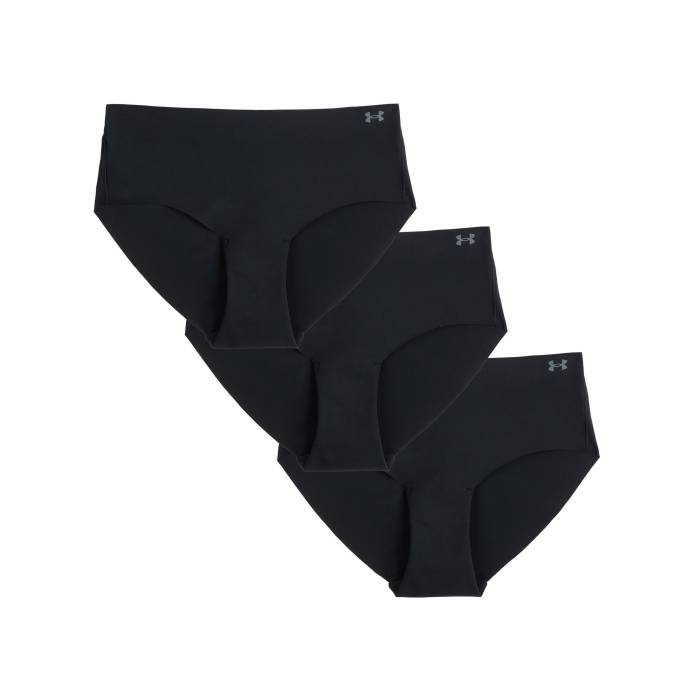 アンダーアーマー Under Armour 【 Women's Underwear Hipster - 3Pk Women Black 】 レディース アンダーウェア 下着 レディース 黒色 ブラック