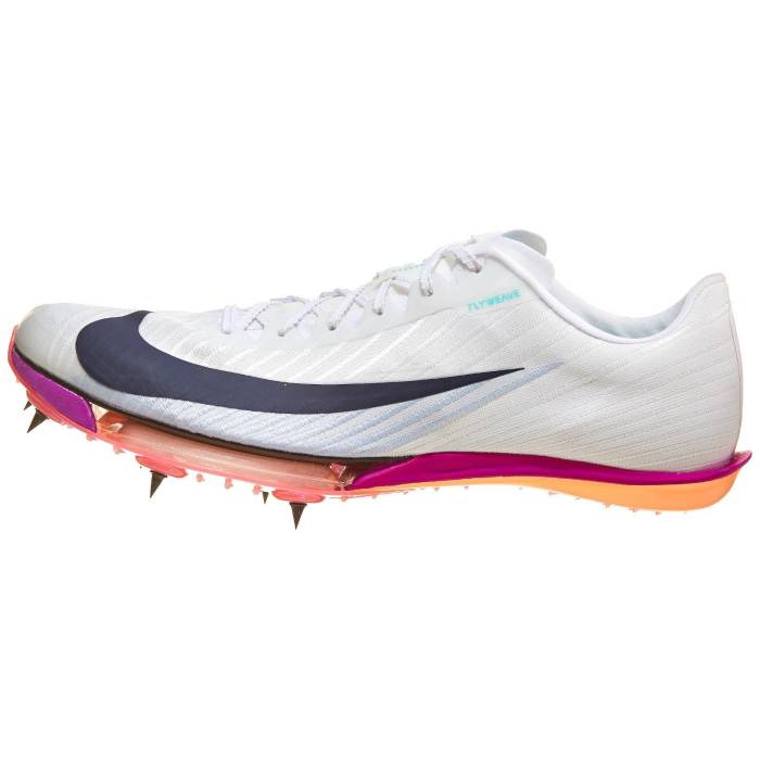 【★百貨店SALE★6/11真夜中2時迄】ナイキ Nike 【 Zoom Maxfly 2 Spikes Unisex White/Obsidian/Crimson 】 望遠レンズ ユニ一発やる 白いこと 白いこと クリムゾン