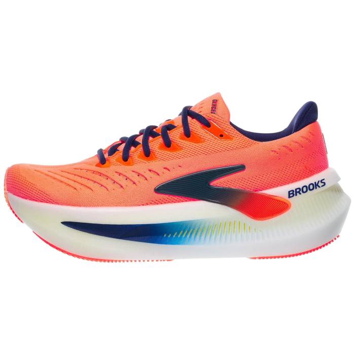 ブルックス Brooks 【 Glycerin Max 2 Men Orange/Beacon Bl/Nlif 】 マックス メンズ orange 橙・オレンジ