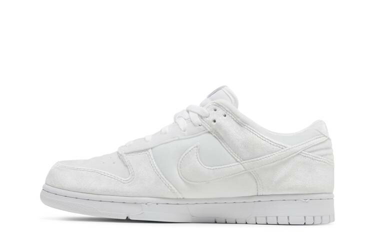ナイキ ストリート ダンク ホワイト スニーカー メンズ 'WHITE ダンクロー 白色 VELVET' メンズ靴