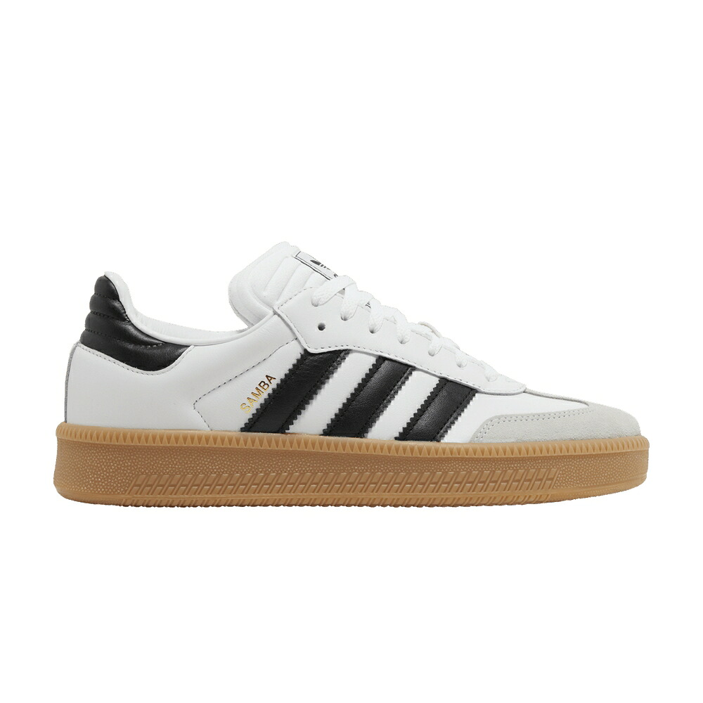 アディダス サンバ 黒色 ブラック 白色 ホワイト コア 'WHITE GUM' スニーカー メンズ ADIDAS SAMBA XLG BLACK / CLOUD WHITE CORE BLACK GUM