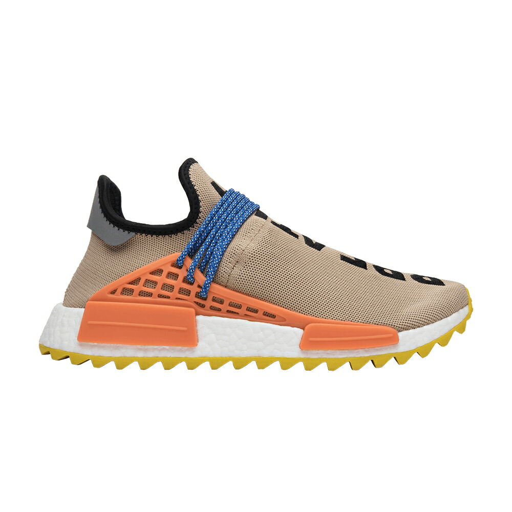 アディダス コア 黒色 ブラック 黄色 イエロー HUMAN RACE スニーカー メンズ ADIDAS PHARRELL X NMD TRAIL / PALE NUDE CORE BLACK YELLOW