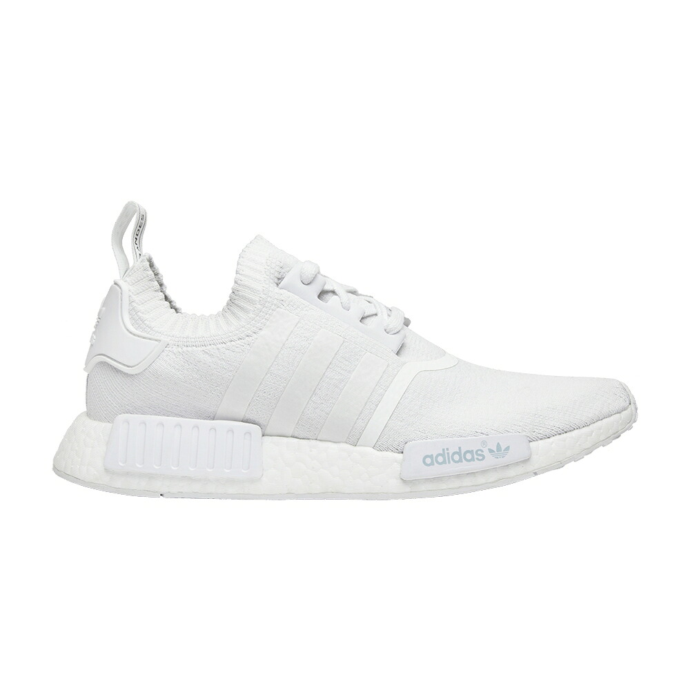 アディダス 白色 ホワイト NMD_R1 'MONOCHROME' スニーカー メンズ ADIDAS PRIMEKNIT / WHITE WHITE