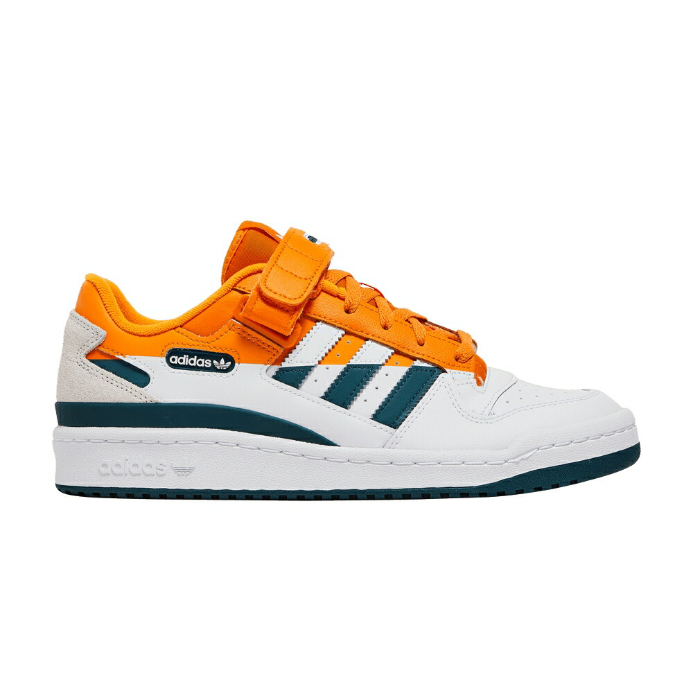 アディダス フォーラム プレミアム クルー 橙 オレンジ 白色 ホワイト ワイルド 'WHITE TEAL' スニーカー メンズ ADIDAS FORUM LOW PREMIUM CREW ORANGE / CREW ORANGE CLOUD WHITE WILD