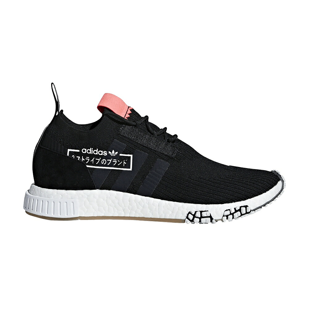 アディダス コア 黒色 ブラック ブルーバード NMD_RACER 'ALPHATYPE' スニーカー メンズ ADIDAS / CORE BLACK CORE BLACK BLUEBIRD
