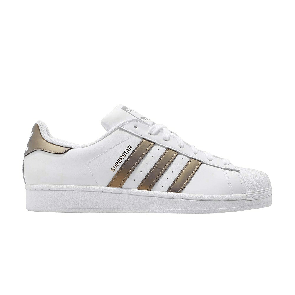アディダス スーパースター ゴールド 白色 ホワイト 灰色 グレー 'WHITE METALLIC' スニーカー メンズ ADIDAS SUPERSTAR GOLD / FOOTWEAR WHITE GREY FOUR GOLD｜スニケス