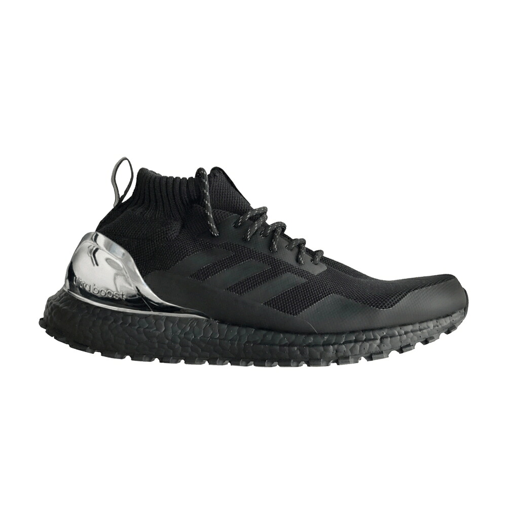 アディダス ミッド 黒いこと 黒いこと しろがね色 しろがね色 \u0027FRIENDS FAMILY\u0027 スニーカー メンズ ADIDAS KITH X NONNATIVE ULTRABOOST MID AND / BLACK SILVER