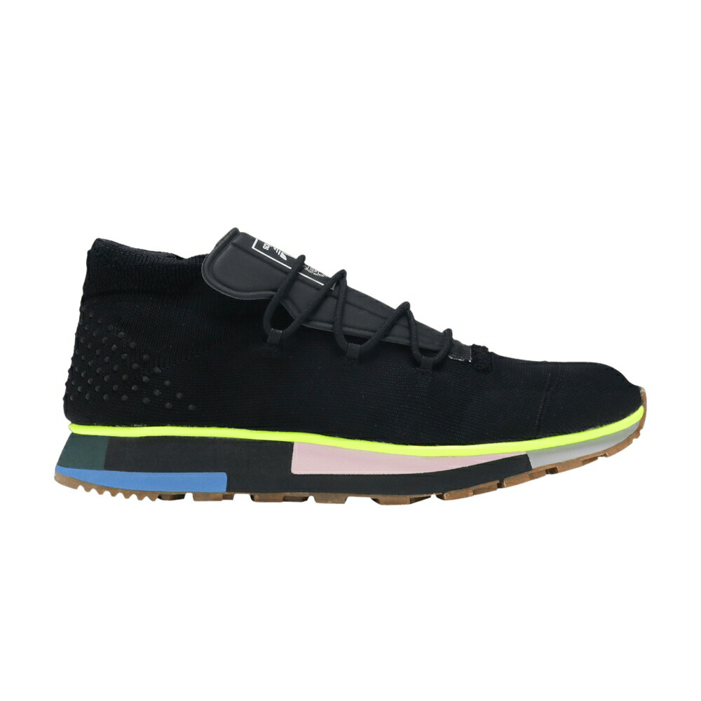アディダス ラン ミッド コア 黒色 ブラック 'BLACK' スニーカー メンズ ADIDAS ALEXANDER WANG X AW RUN MID / CORE BLACK CORE BLACK SOLAR