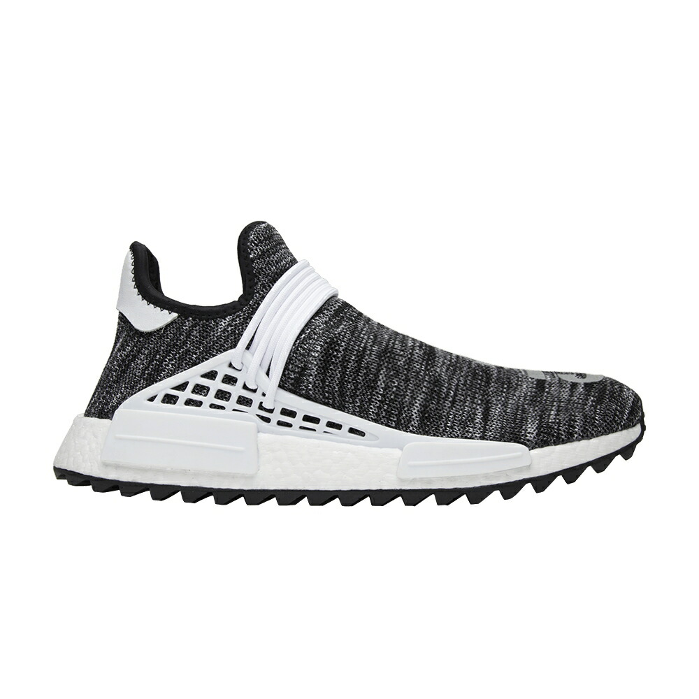 アディダス コア 黒色 ブラック 白色 ホワイト OREO スニーカー メンズ ADIDAS PHARRELL X NMD HUMAN RACE TRAIL / CORE BLACK RUNNING WHITE RUNNING