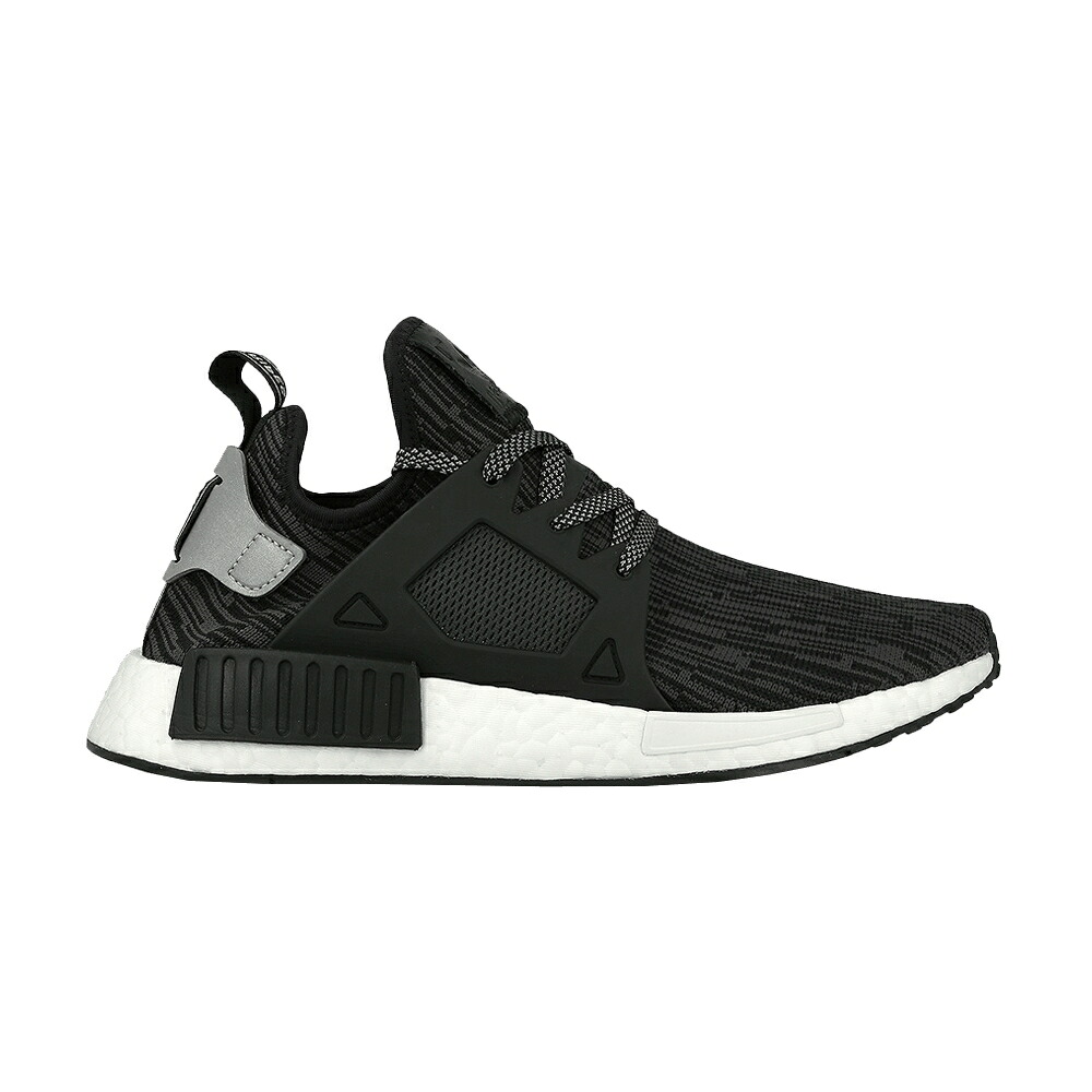 アディダス コア 黒色 ブラック 銀色 シルバー NMD_XR1 'UTILITY BLACK' スニーカー メンズ ADIDAS PRIMEKNIT / CORE BLACK METALLIC SILVER｜スニケス