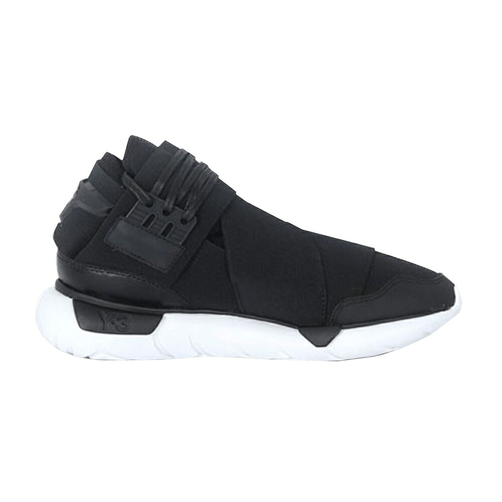 アディダス ハイ コア 黒色 ブラック 'CORE BLACK' スニーカー メンズ ADIDAS Y-3 QASA HIGH / CORE BLACK CORE BLACK FOOTWEAR