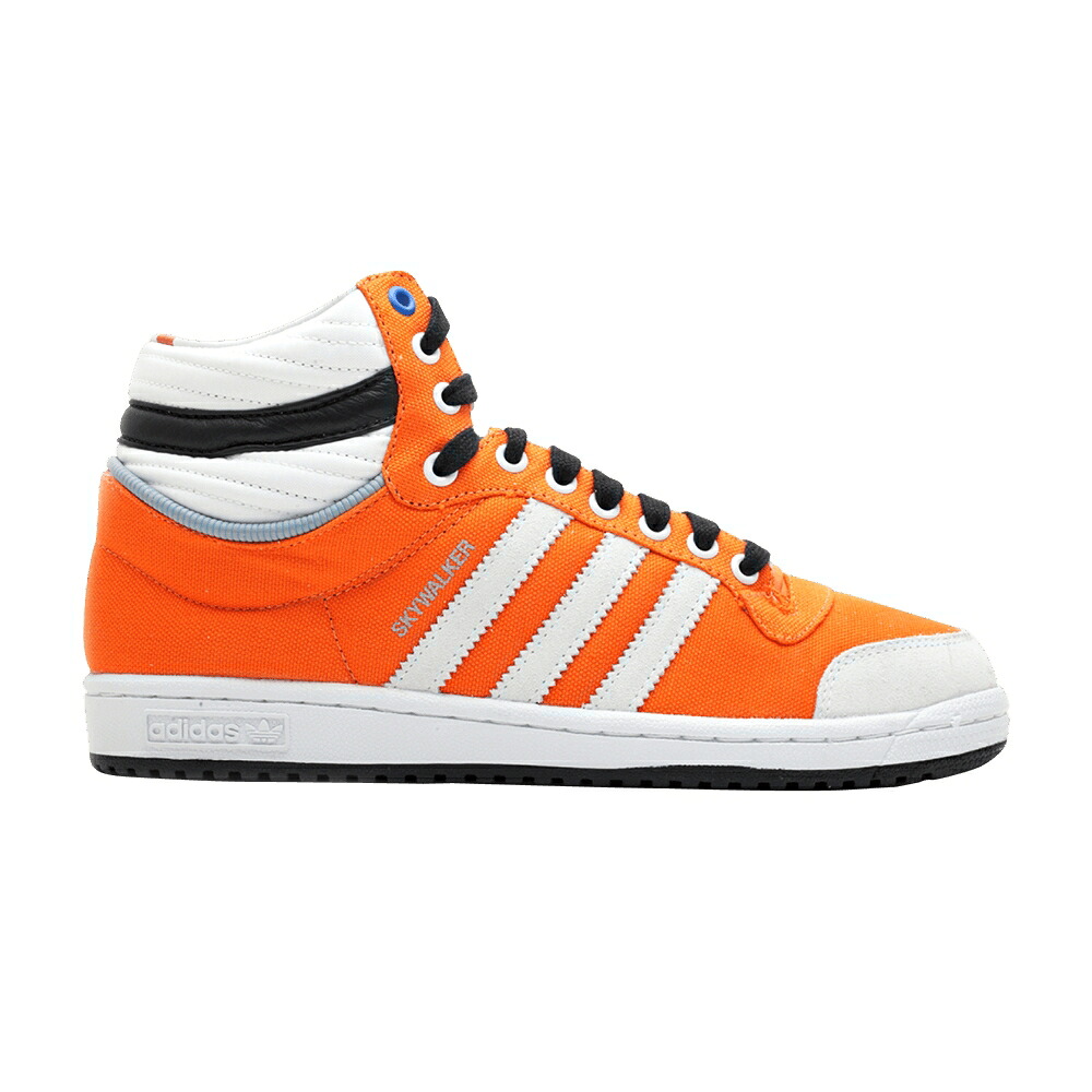 アディダス 橙 オレンジ色 S.W. \u0027SKYWALKER\u0027 スニーカー メンズ ADIDAS / ORANGE WHT BLACK1