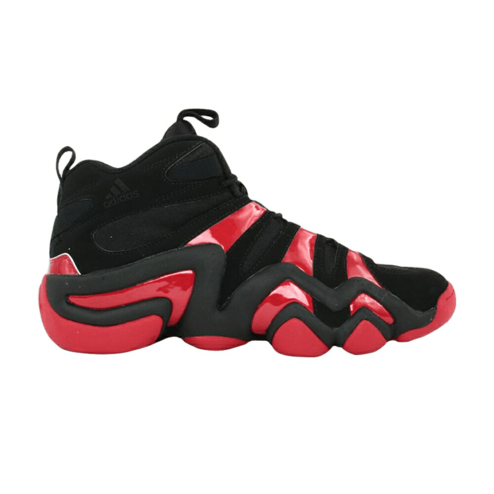 アディダス クレイジー 黒色 ブラック 赤 レッド スニーカー メンズ ADIDAS CRAZY 8 / BLACK UNIVERSITY RED METALLIC|スニケス