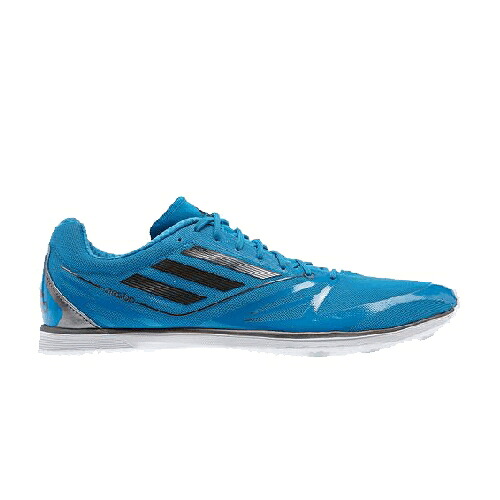 アディダス アディゼロ 青色 ブルー 黒色 ブラック 2.0 スニーカー メンズ ADIDAS ADIZERO CADENCE SPIKES / SOLAR BLUE BLACK BLACK｜スニケス