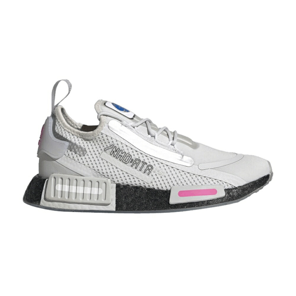 アディダス 中核グループ 薄墨色 薄墨色 黒いこと 黒いこと NMD_R1 \u0027GREY BLACK\u0027 スニーカー メンズ ADIDAS NASA X SPECTOO J CORE / DASH GREY CORE BLACK SCREAMING