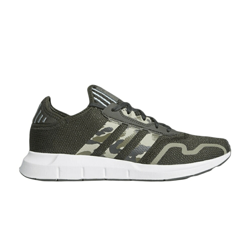 アディダス 幽客 言い伝え レガシー 緑 緑であること \u0027CAMOUFLAGE TWIST\u0027 スニーカー メンズ ADIDAS SWIFT RUN X / LEGEND EARTH LEGACY GREEN