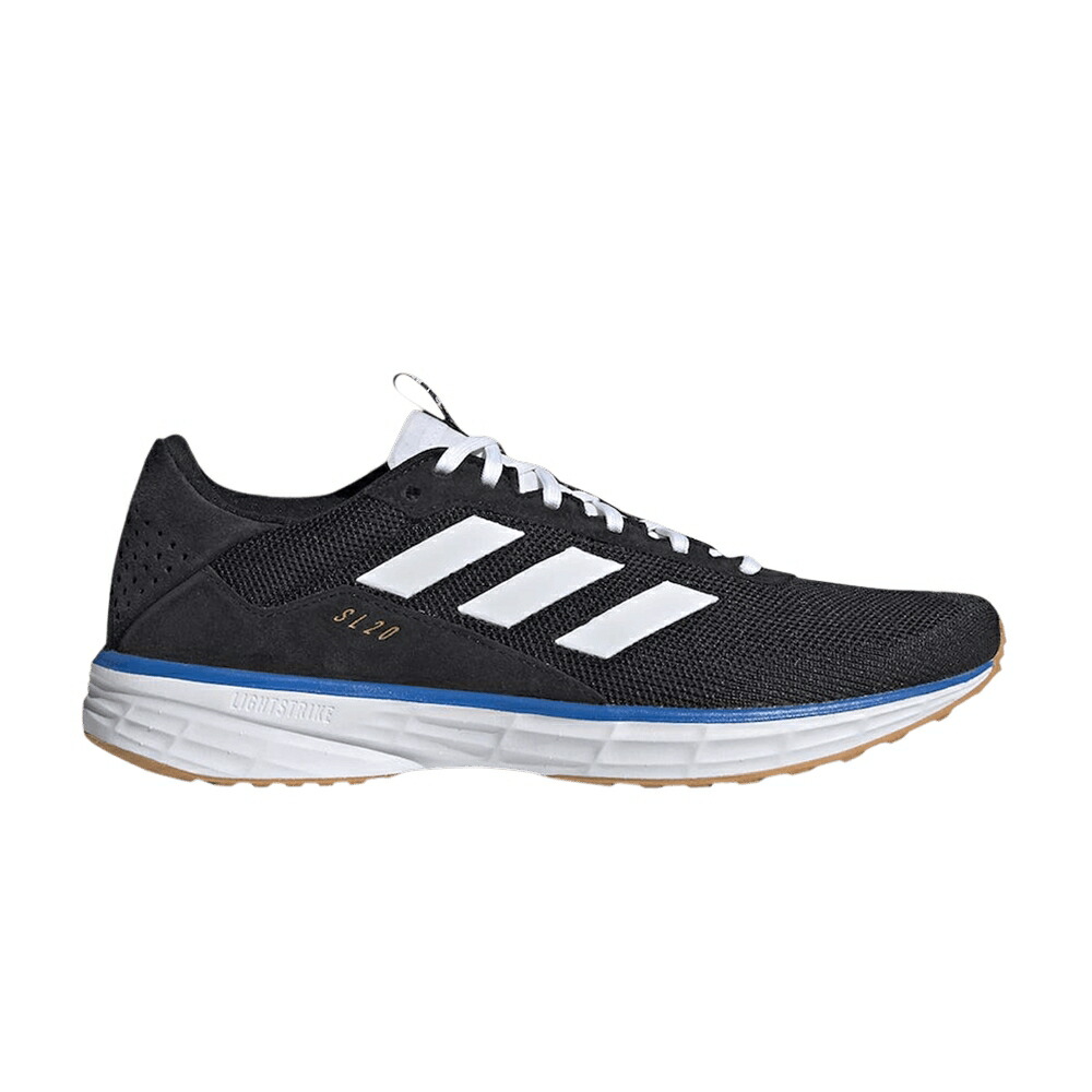 アディダス コア 黒色 ブラック 白色 ホワイト 青色 ブルー BLACK スニーカー メンズ ADIDAS NOAH X SL20 / CORE BLACK CORE WHITE BLUE