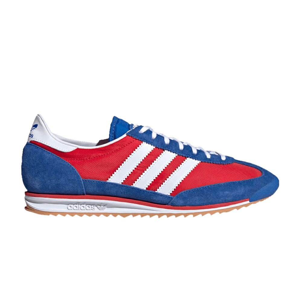 アディダス 赤 赤いこと 青味 青み 白いこと 白いこと \u0027RED BLUE\u0027 スニーカー メンズ ADIDAS LOTTA VOLKOVA X SL 72 / RED BLUE CLOUD WHITE