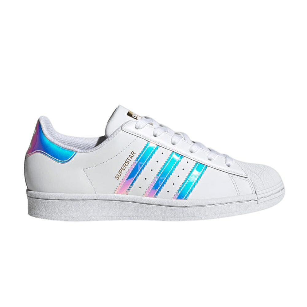 アディダス はやりっ子 白いこと 白いこと ゴールド 中核グループ \u0027WHITE IRIDESCENT\u0027 スニーカー レディース ADIDAS WMNS SUPERSTAR / CLOUD WHITE GOLD METALLIC CORE
