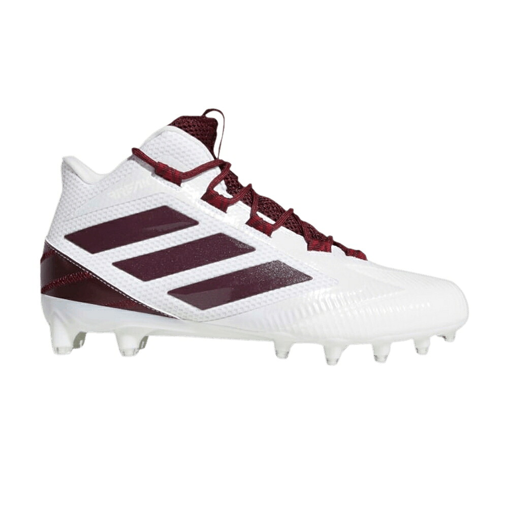 アディダス カーボン ミッド 白色 ホワイト マルーン 'CLOUD MAROON' スニーカー メンズ ADIDAS FREAK CARBON MID WHITE / CLOUD WHITE MAROON COLLEGIATE|スニケス
