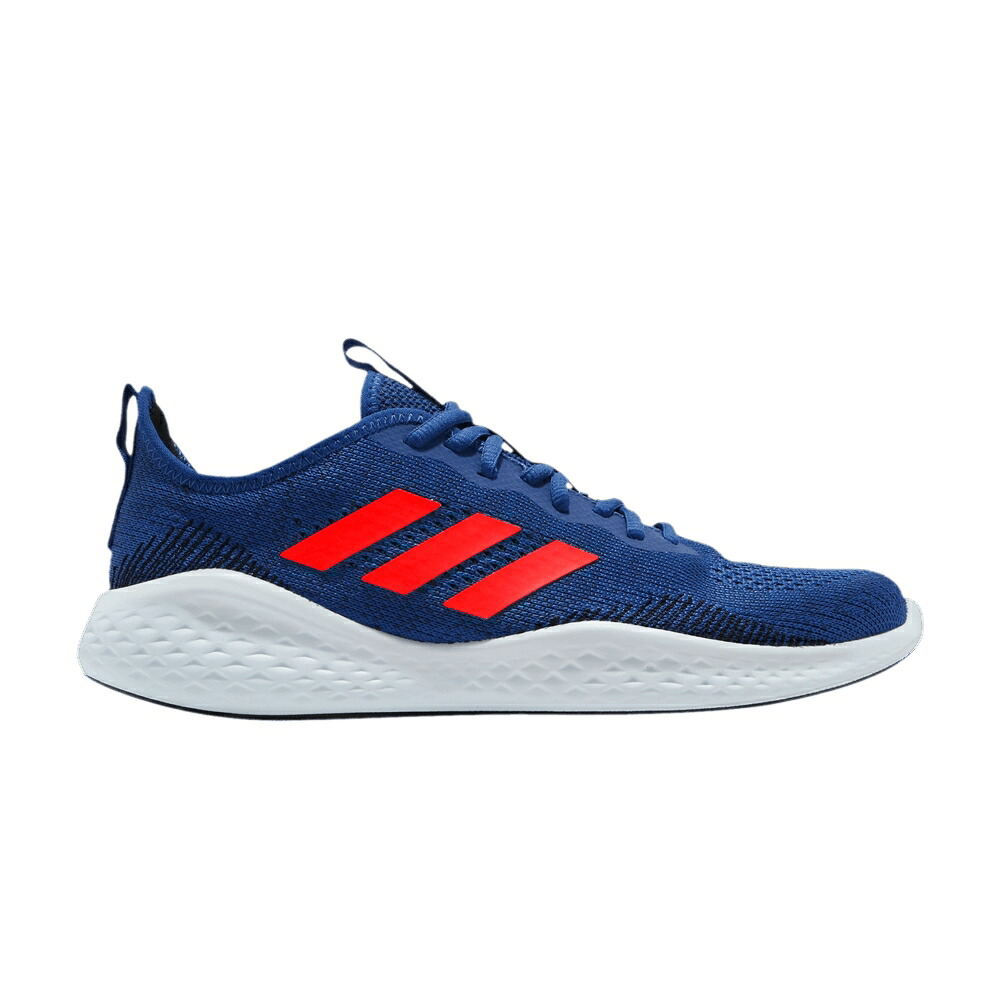 アディダス 青色 ブルー 赤 レッド テック 藍色 インディゴ 'ROYAL BLUE' スニーカー メンズ ADIDAS FLUIDFLOW / ROYAL BLUE SOLAR RED TECH INDIGO