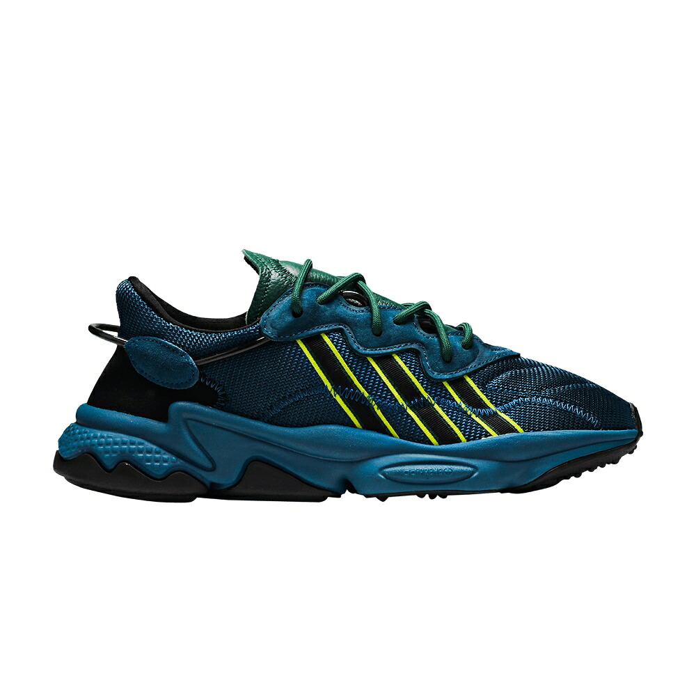 アディダス テック 緑 緑であること \u0027KING PUSH\u0027 スニーカー メンズ ADIDAS PUSHA T X OZWEEGO / TECH MINERAL DARK GREEN SEMI