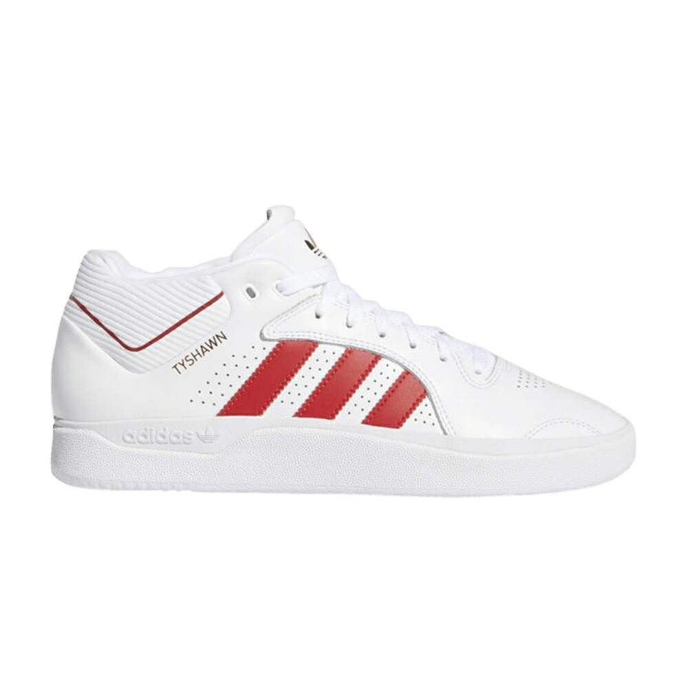 アディダス 白色 ホワイト 'SCARLET' スニーカー メンズ ADIDAS TYSHAWN / CLOUD WHITE SCARLET CLOUD WHITE|スニケス