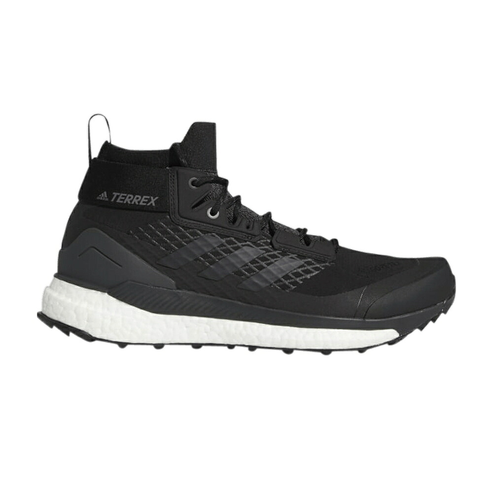 アディダス フリー コア 黒色 ブラック 灰色 グレー 'CORE BLACK' スニーカー メンズ ADIDAS TERREX FREE HIKER GTX / CORE BLACK GREY THREE ACTIVE｜スニケス
