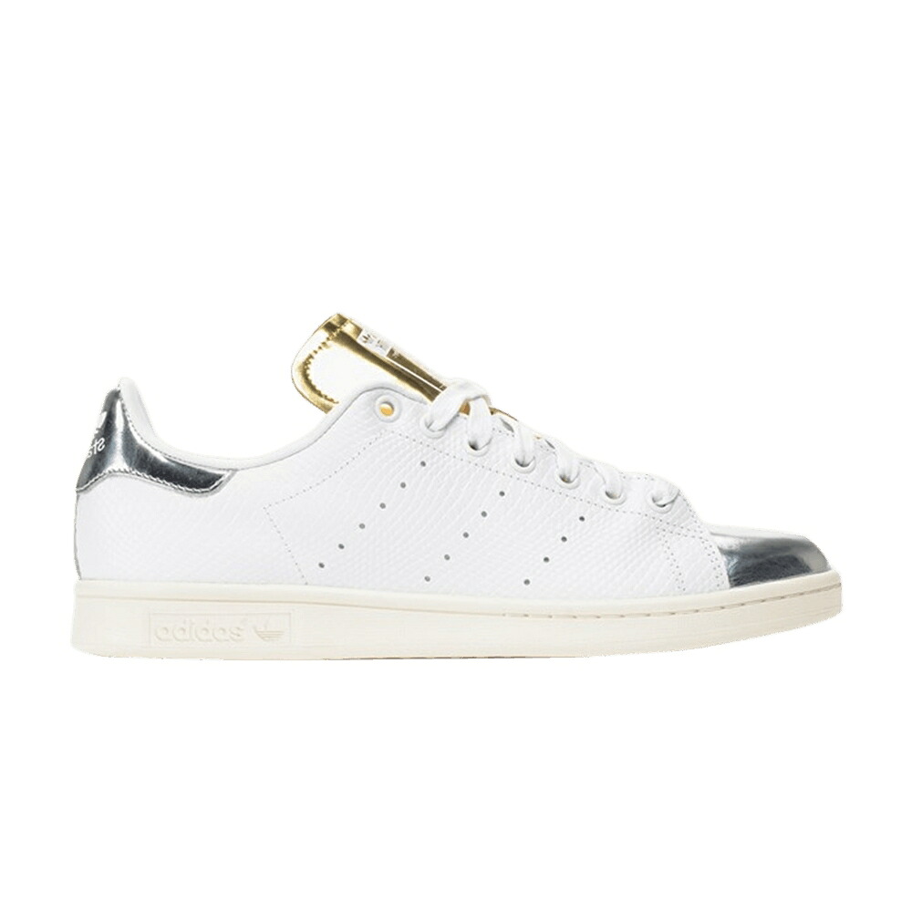アディダス しろがね色 しろがね色 白いこと 白いこと 姿勢為損ない \u0027WHITE GOLD\u0027 スニーカー メンズ ADIDAS STAN SMITH SILVER / FOOTWEAR WHITE METALLIC SILVER