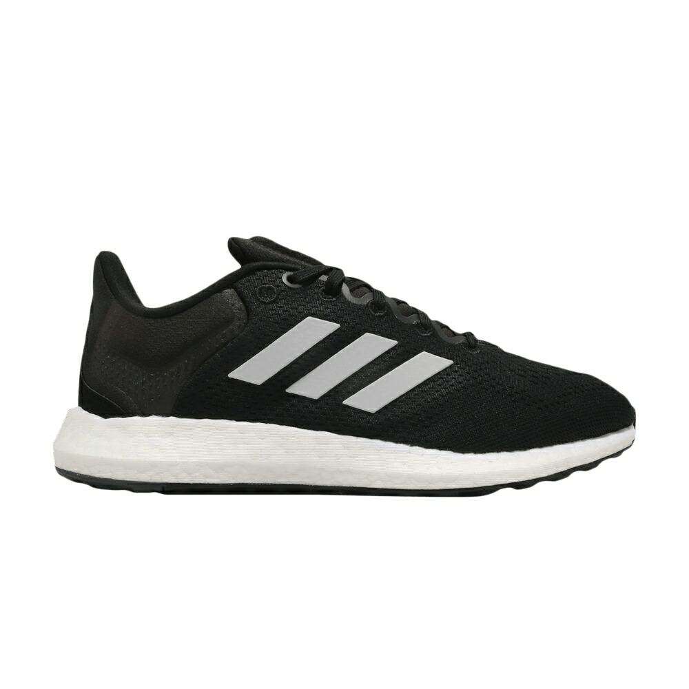 アディダス コア 黒色 ブラック 白色 ホワイト 灰色 グレー BLACK WHITE スニーカー メンズ ADIDAS PUREBOOST 21 / CORE BLACK FOOTWEAR WHITE GREY