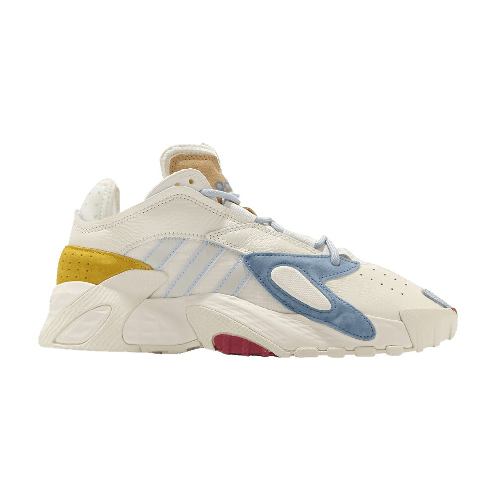 アディダス ストリートボール クリーム 白色 ホワイト 青色 ブルー 緑 グリーン CREAM BLUE スニーカー メンズ ADIDAS STREETBALL HAZY / CREAM WHITE HAZY BLUE HAZY GREEN
