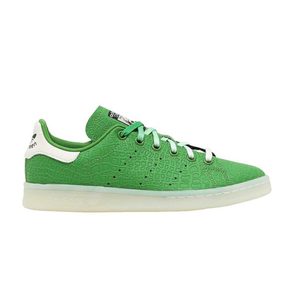 アディダス 白色 ホワイト コア 黒色 ブラック スタンスミス 'REX DINOSAUR' スニーカー メンズ ADIDAS TOY STORY X STAN SMITH BIG KID THE / OFF WHITE PANTONE CORE BLACK|スニケス