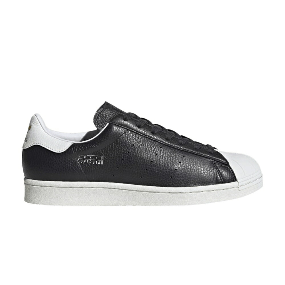 アディダス スーパースター ピュア コア 黒色 ブラック 白色 ホワイト カーボン CORE BLACK スニーカー メンズ ADIDAS SUPERSTAR PURE / CORE BLACK CLOUD WHITE CARBON