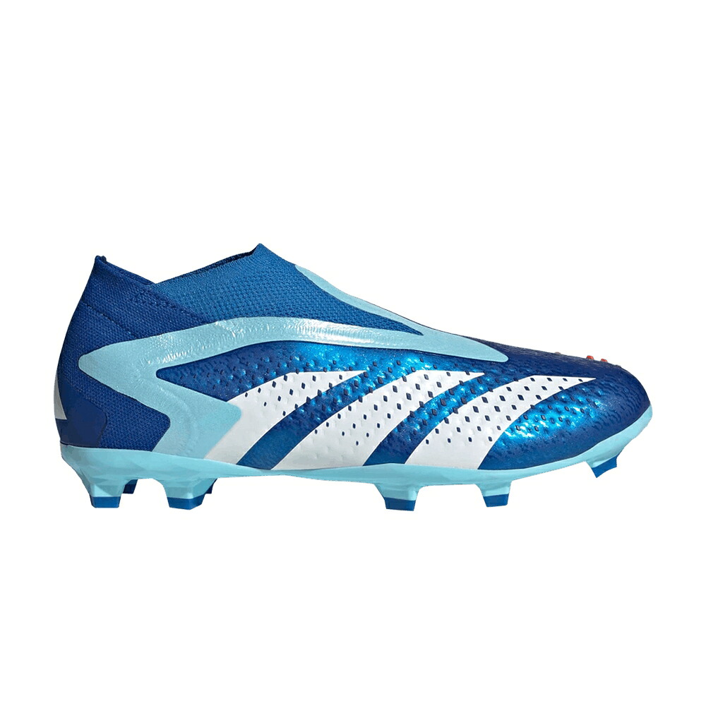 アディダス プレデター 白色 ホワイト ACCURACY+ 'MARINERUSH PACK' スニーカー メンズ ADIDAS PREDATOR FG J / BRIGHT ROYAL CLOUD WHITE BLISS｜スニケス
